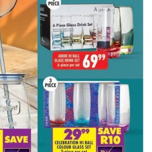 Glass at Shoprite