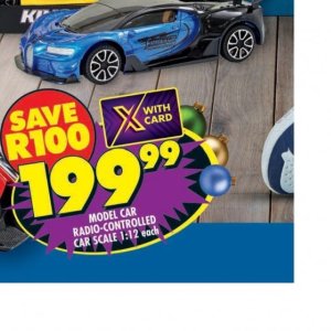 Car audio system at Shoprite