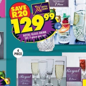 Glass at Shoprite