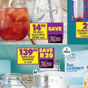 Glass at Shoprite