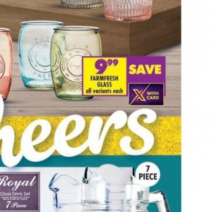 Glass at Shoprite
