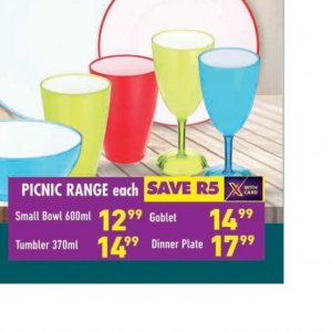 Plate at Shoprite