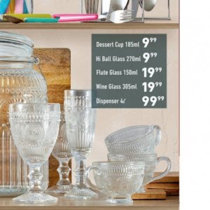 Glass at Shoprite