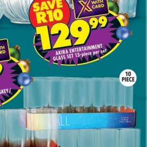 Glass at Shoprite