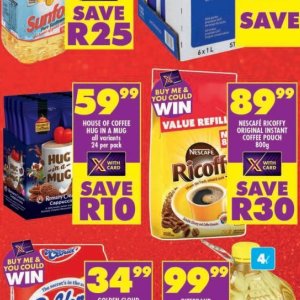 Coffee at Shoprite