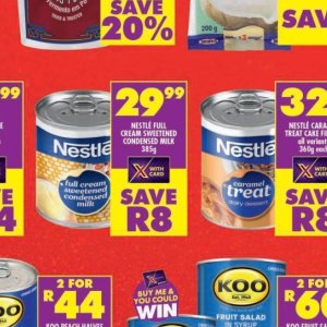 Cream at Shoprite