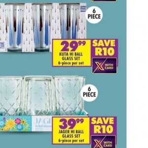 Glass at Shoprite