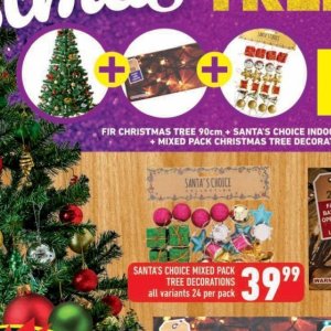 Christmas tree at Shoprite