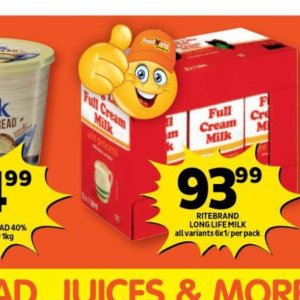 Cream at Shoprite