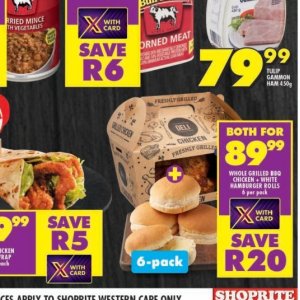 Grilled chicken at Shoprite