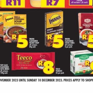 Soup at Shoprite
