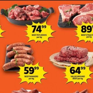 Beef at Shoprite