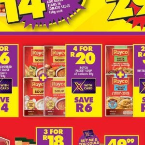 Soup at Shoprite