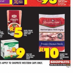 Soup at Shoprite
