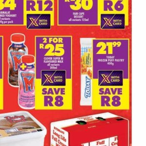 Puff pastry at Shoprite