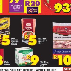 Soup at Shoprite