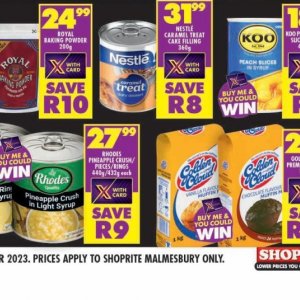 Ring at Shoprite