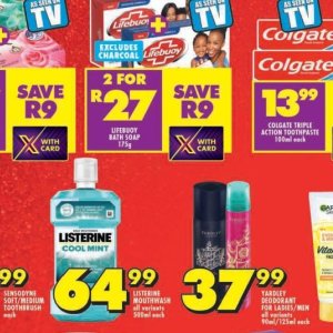 Soap at Shoprite