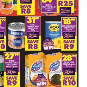 Syrup at Shoprite