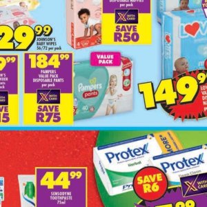 Diapers at Shoprite