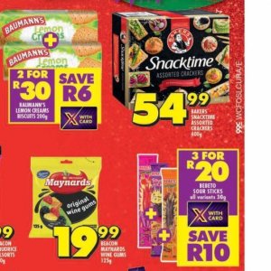 Biscuits at Shoprite