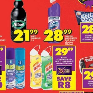 Bleach at Shoprite