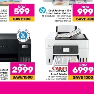 Printer at Game