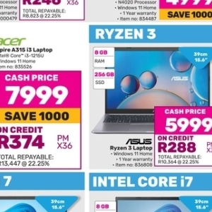 Laptop asus  at Game