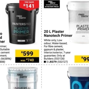 Plaster at Builders Warehouse