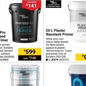 Plaster at Builders Warehouse