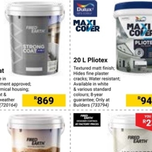 Plaster at Builders Warehouse