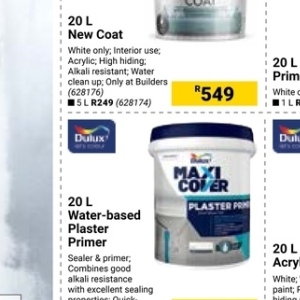 Plaster at Builders Warehouse