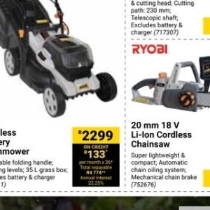Saw at Builders Warehouse