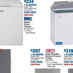 Freezer at OK Furniture