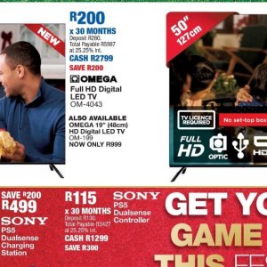 TV set at OK Furniture