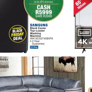 Washing machine at OK Furniture