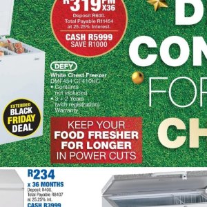 Freezer at OK Furniture