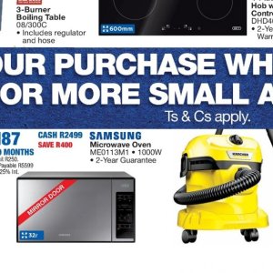 Microwave oven at OK Furniture