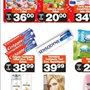 Toothpaste at Check Star