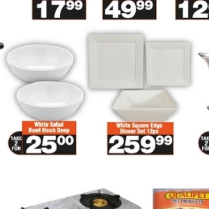 Dinner set at Check Star