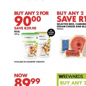 Feta at Woolworths