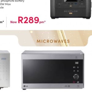 Microwave oven at Teljoy