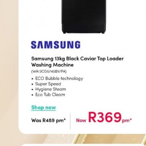 Washing machine samsung  at Teljoy