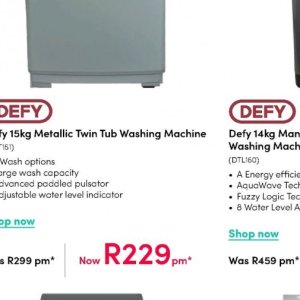 Washing machine at Teljoy