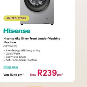 Washing machine at Teljoy
