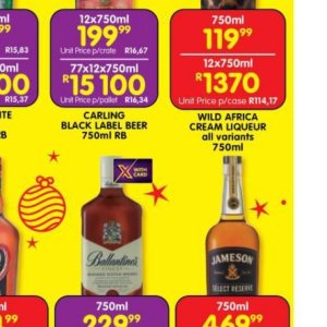 Liqueur at Shoprite