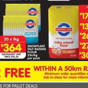 Flour at Shoprite