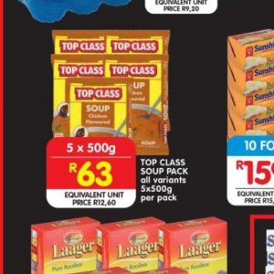 Soup at Shoprite
