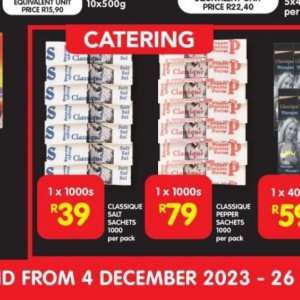 Salt at Shoprite