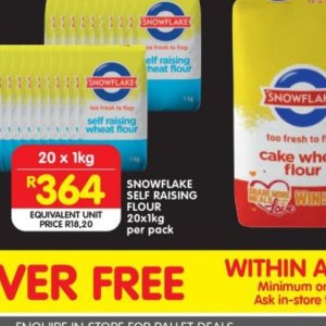 Flour at Shoprite